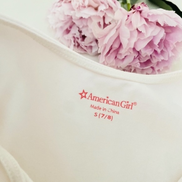 🌸3/$30🌸 American Girl Isabelle Cream Ballet Tank ✨ - Picture 6 of 8